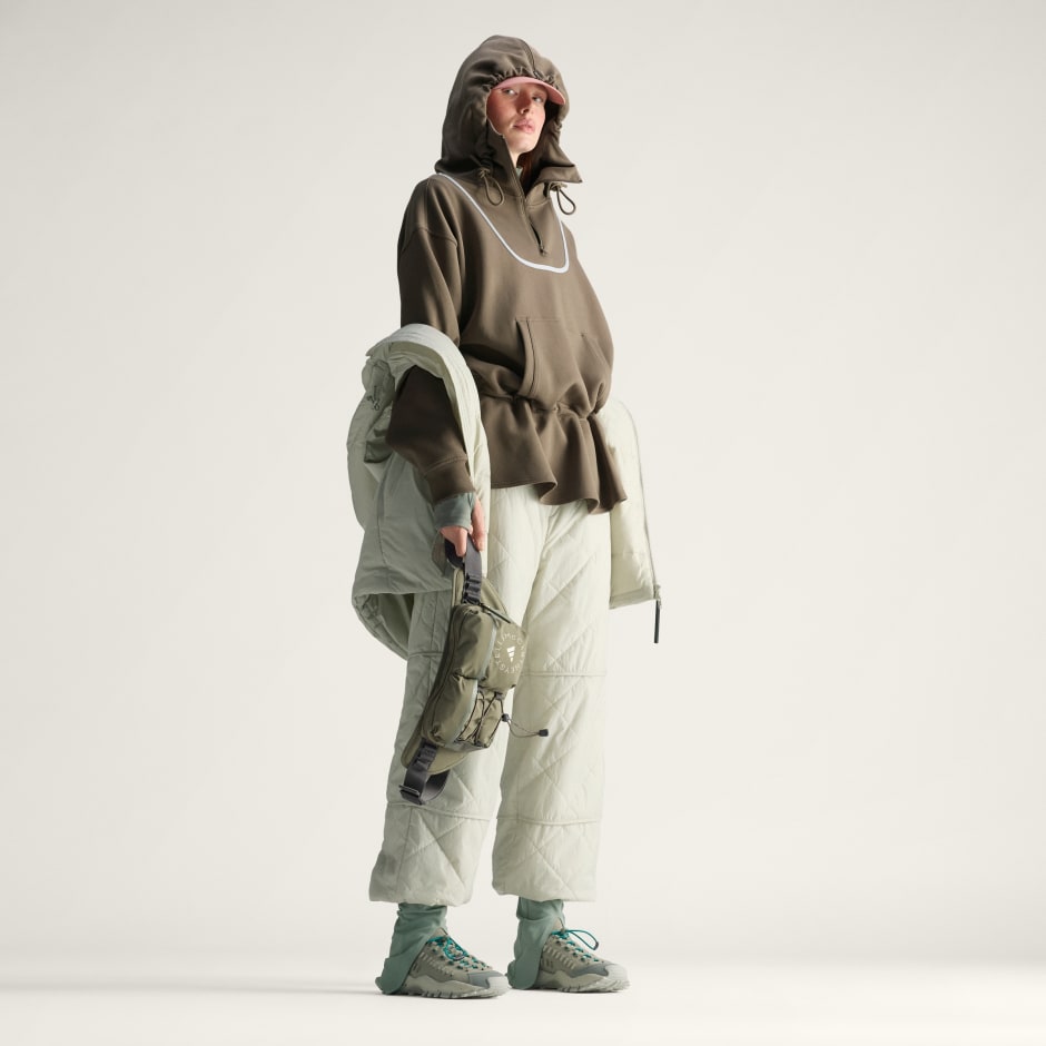 Hanorac adidas By Stella McCartney cu peplum