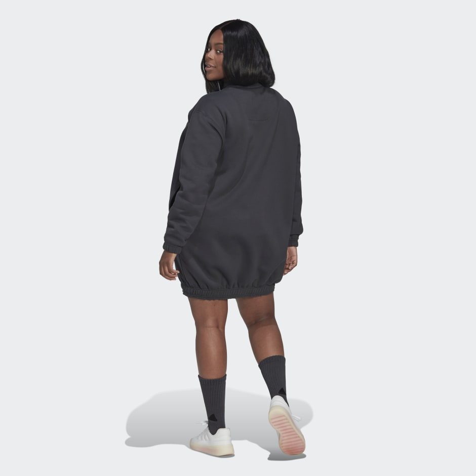 Half-Zip Sweater Dress (Plus Size)