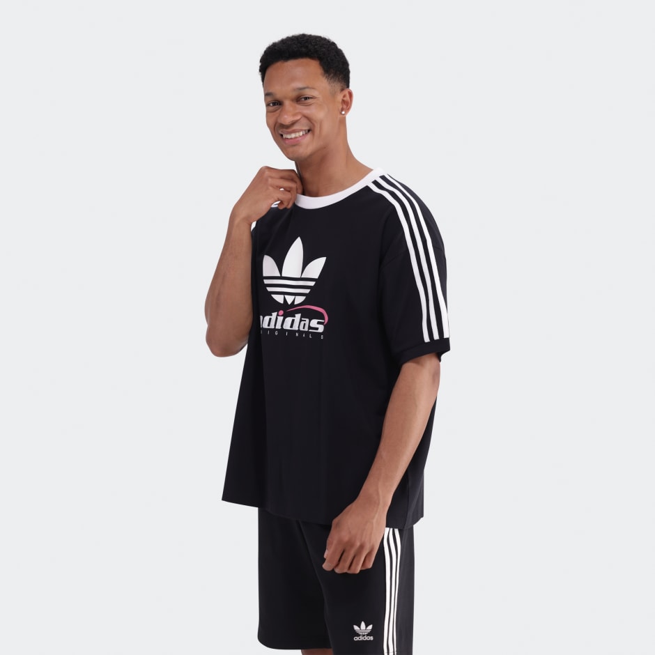 Trefoil Logo Play Football Graphic Short Sleeve T-Shirt