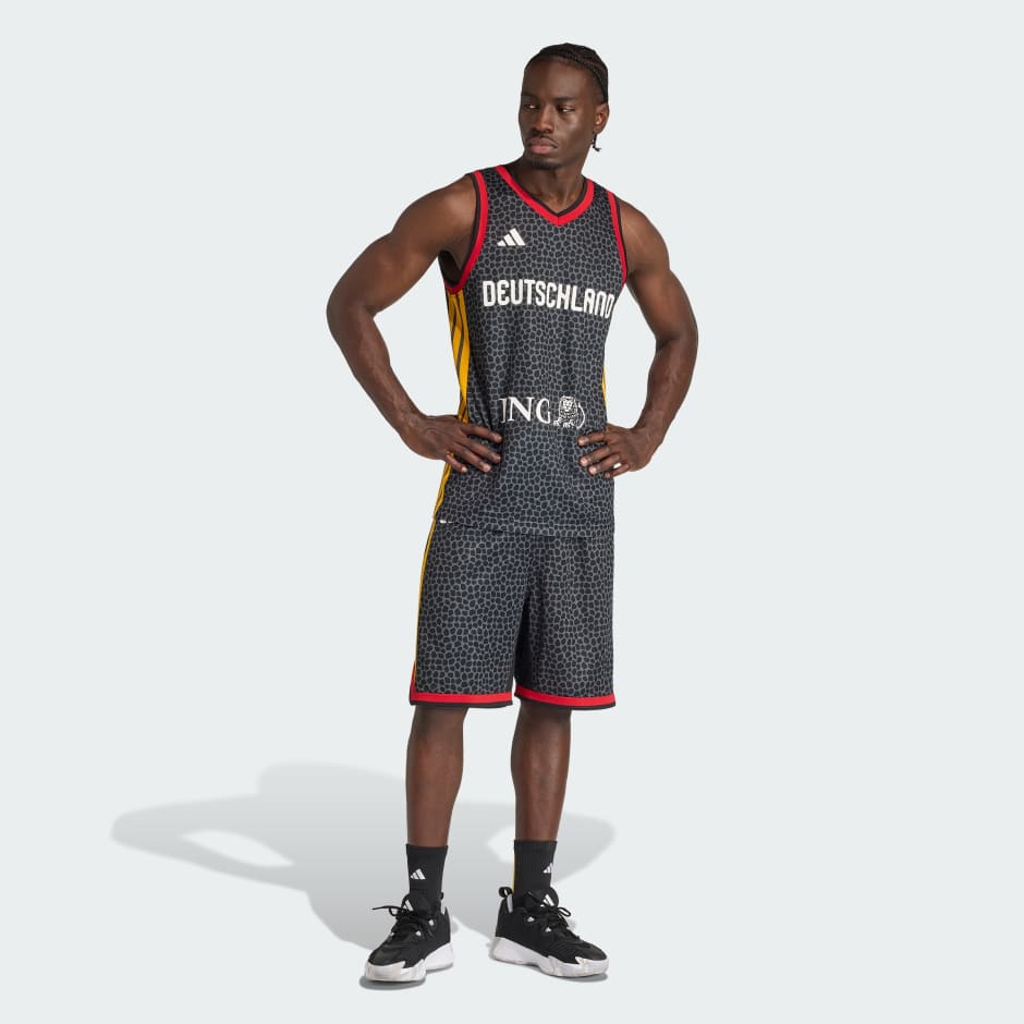 TRICOU DE BASCHET DBB BASKETBALL PENTRU MECIURI &Icirc;N DEPLASARE, BĂRBAȚI