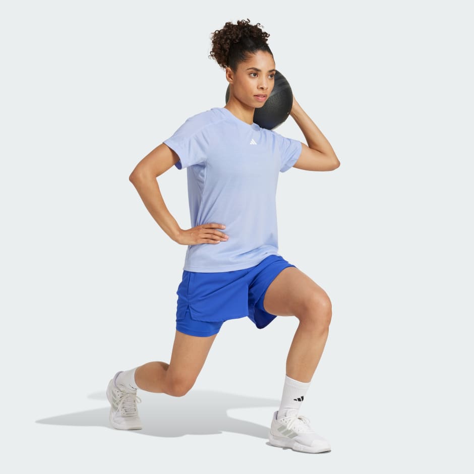 تيشيرت AEROREADY Train Essentials Minimal Branding Crewneck