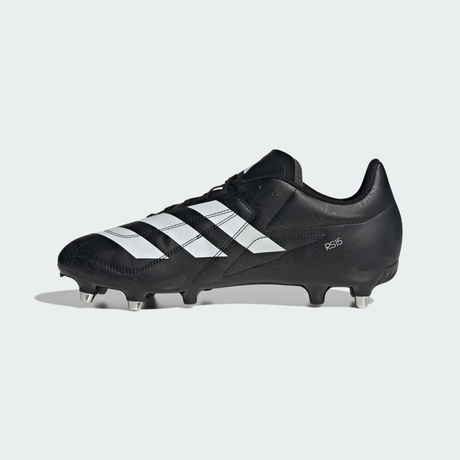 Rugby-Boots - RS15 Soft Ground Rugby Boots - Black | adidas South Africa