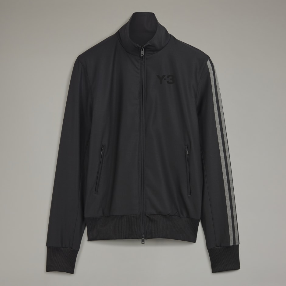 Y-3 3-Stripes Refined Wool Track Top