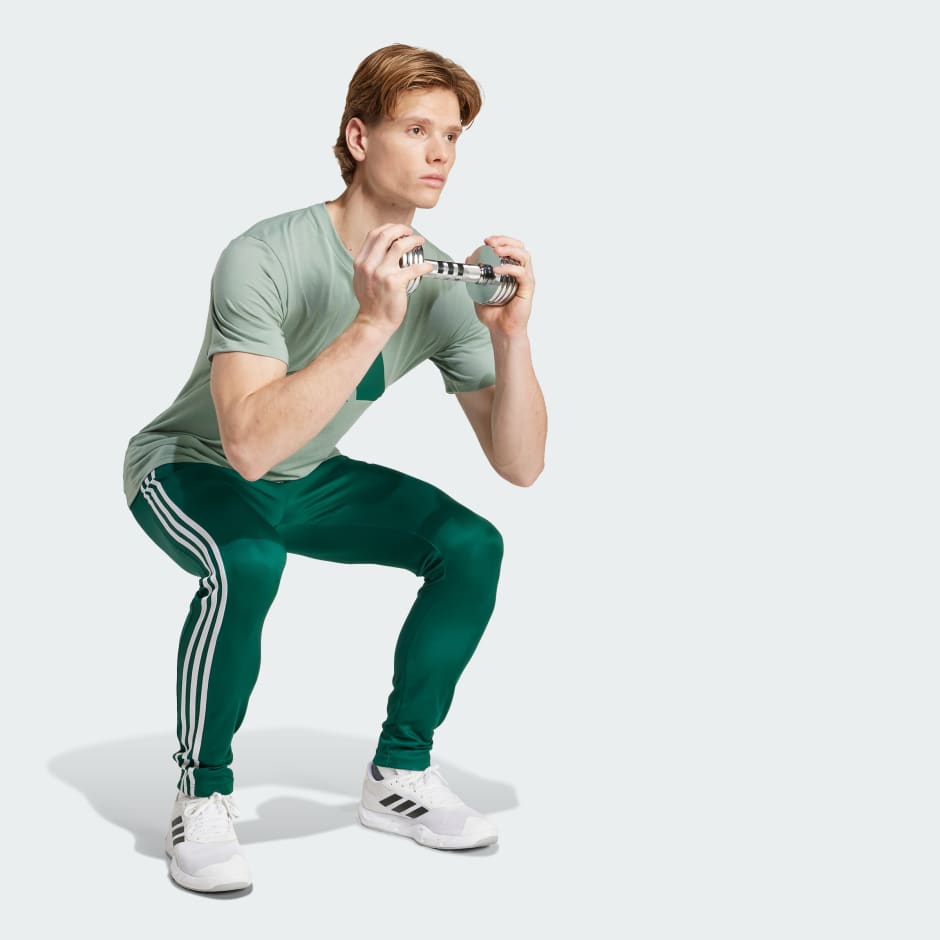 Train Essentials 3-Stripes Training Pants