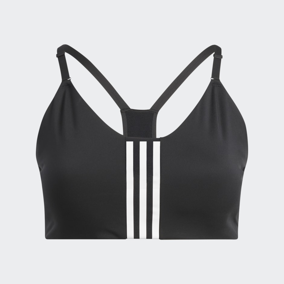 Bustieră de antrenament adidas Aeroimpact cu susținere ușoară (mărime mare)