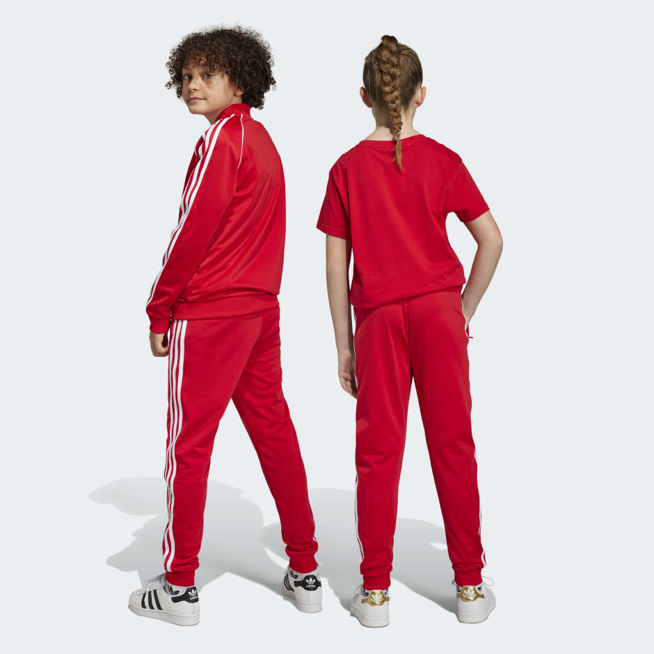 adidas Adicolor SST Track Pants - Red | adidas LK