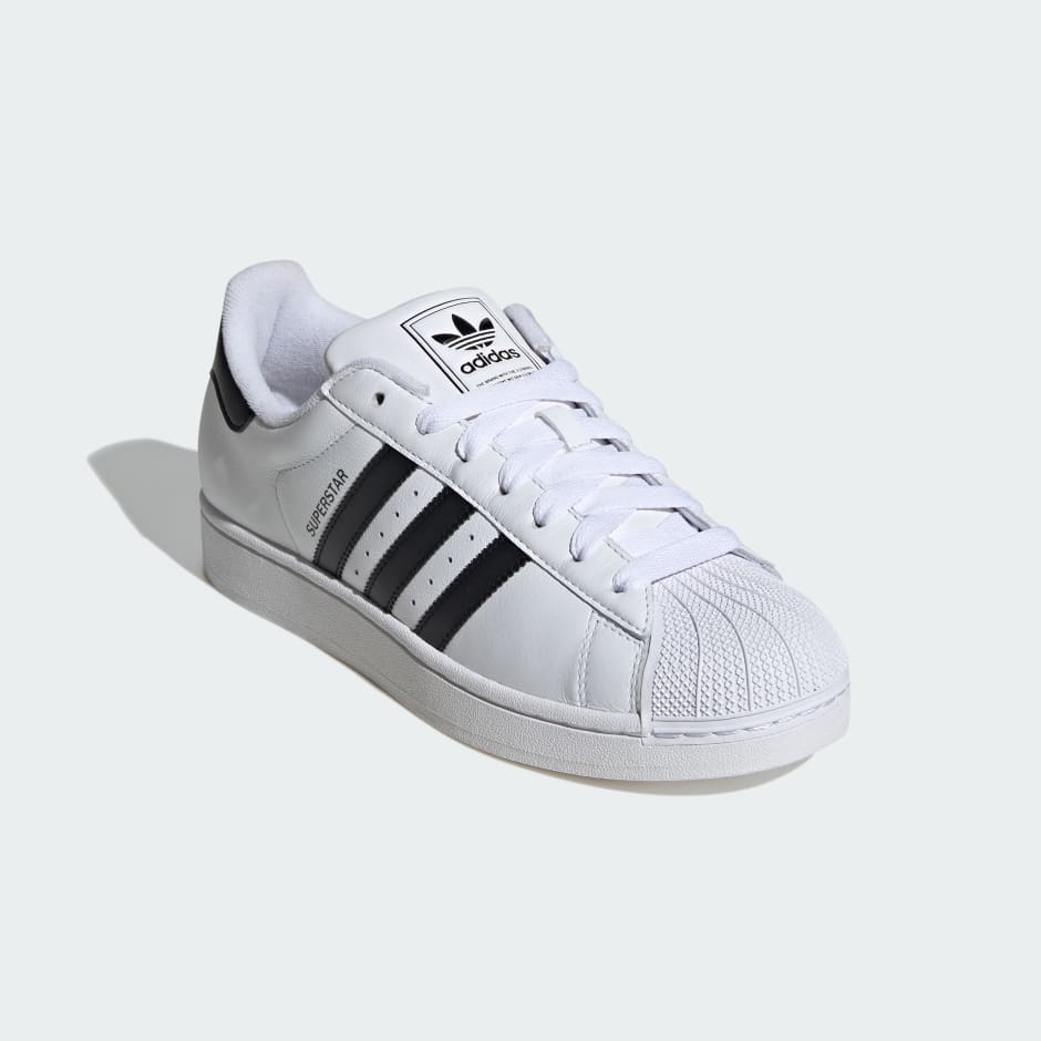 Adidas superstar ii white pink best sale