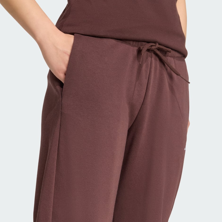 بنطال Essentials Small Logo Feel Cozy Open-Hem