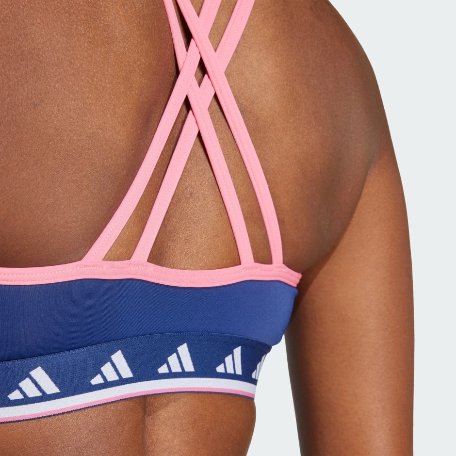 Bustieră bralette cu bretele duble Hyperglam Color Pop