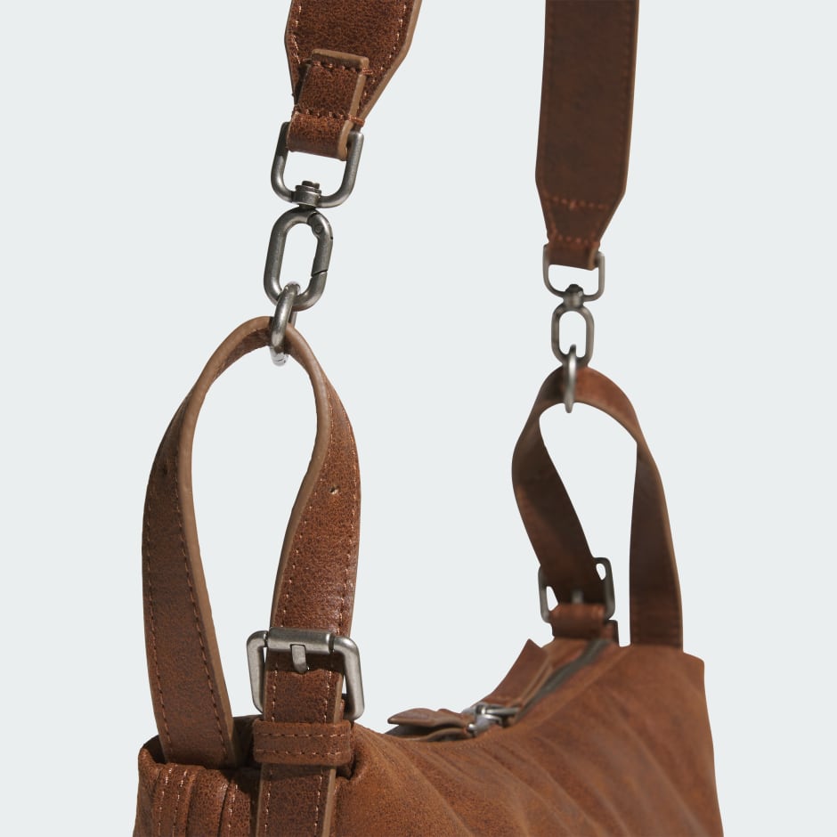 女裝 PU 搭帶斜孭袋