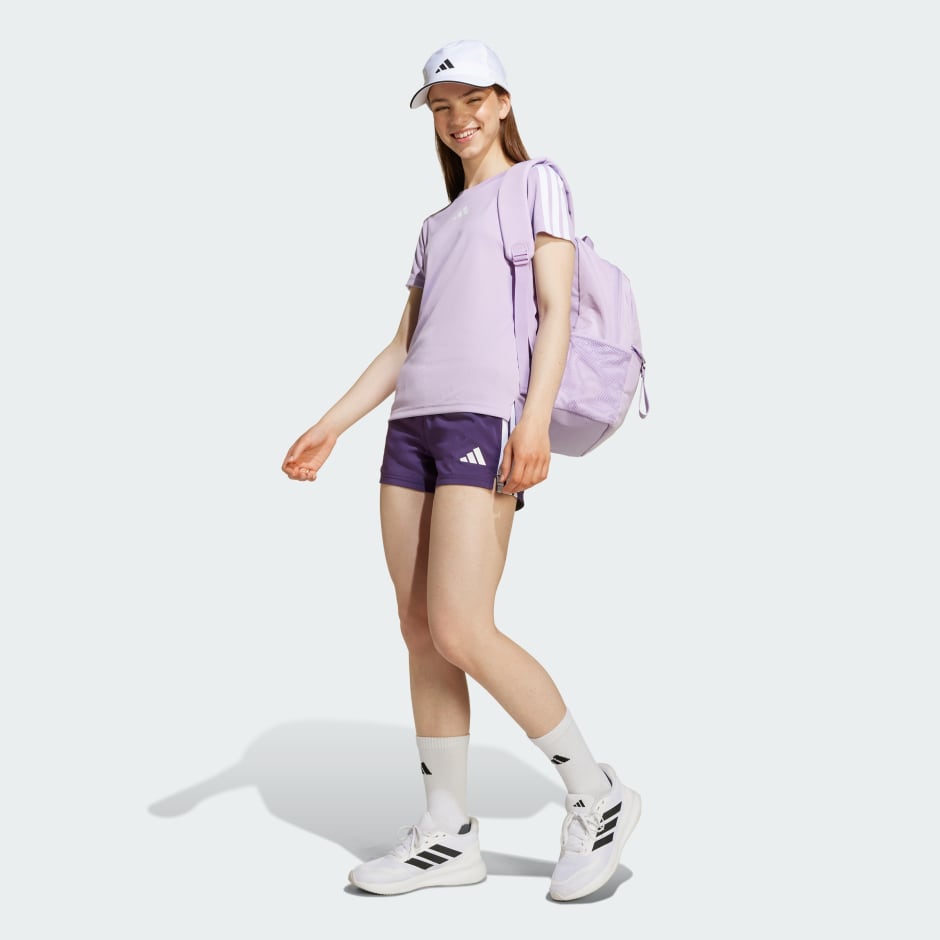 Tricou Training Essentials cu 3 dungi, pentru copii