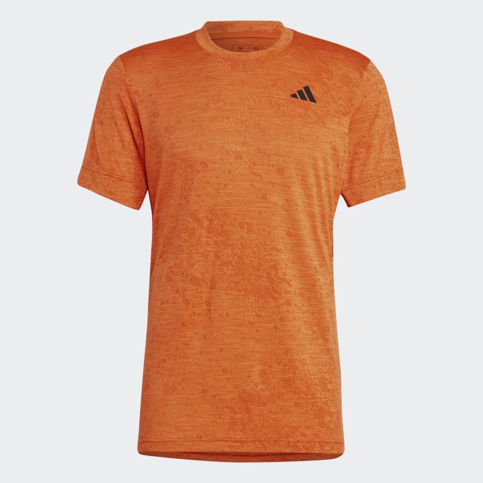 Clothing - Tennis FreeLift Tee - Red | adidas South Africa