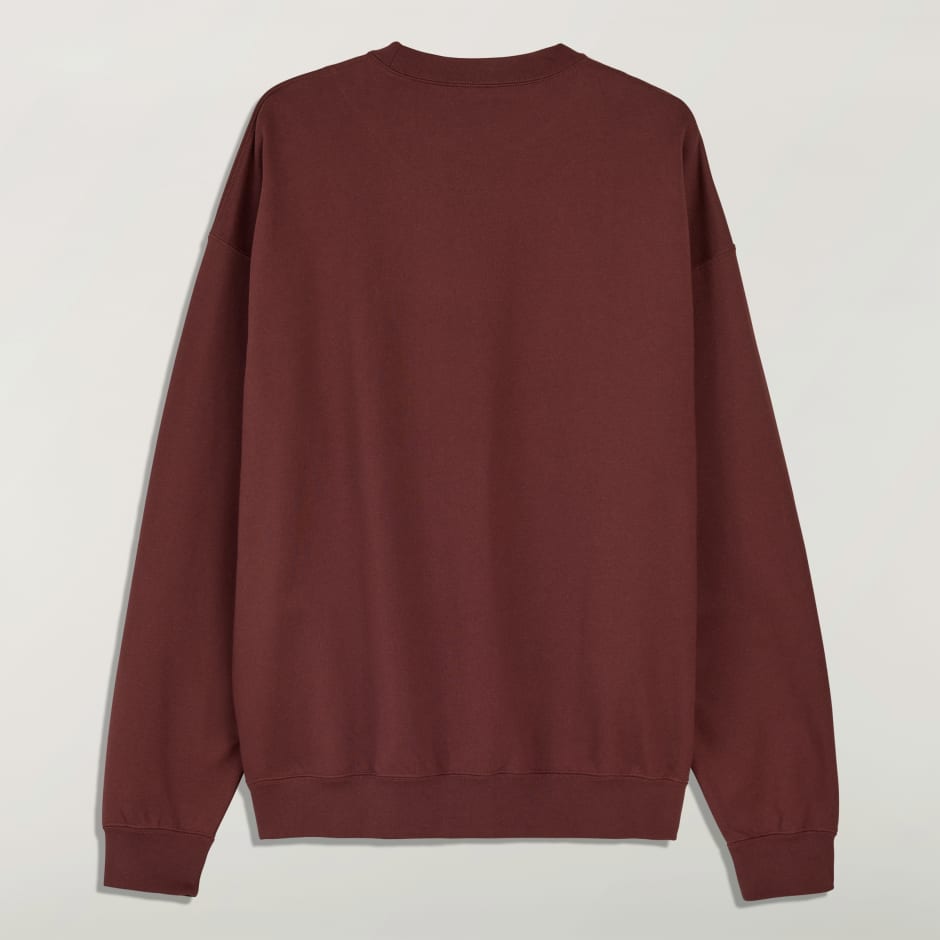 Hanorac cu guler rotund din material plușat periat Y-3