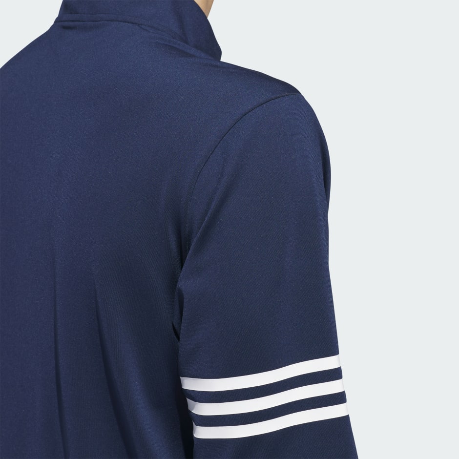 Adi 3-Stripes Half-Zip Top