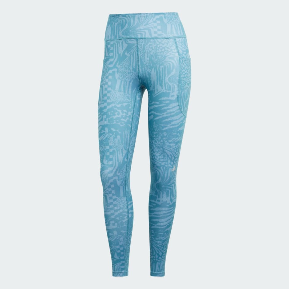 Adidas Run Essentials Print 7/8 Leggings Arctic Fusion - SportSA