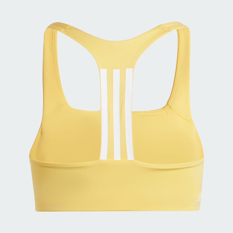 Powerimpact Training Medium-Support 3-Stripes Bra