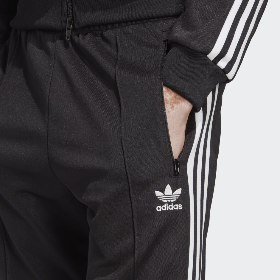 Adicolor Classics Waffle Beckenbauer Track Pants in Clay Strata - Glue Store