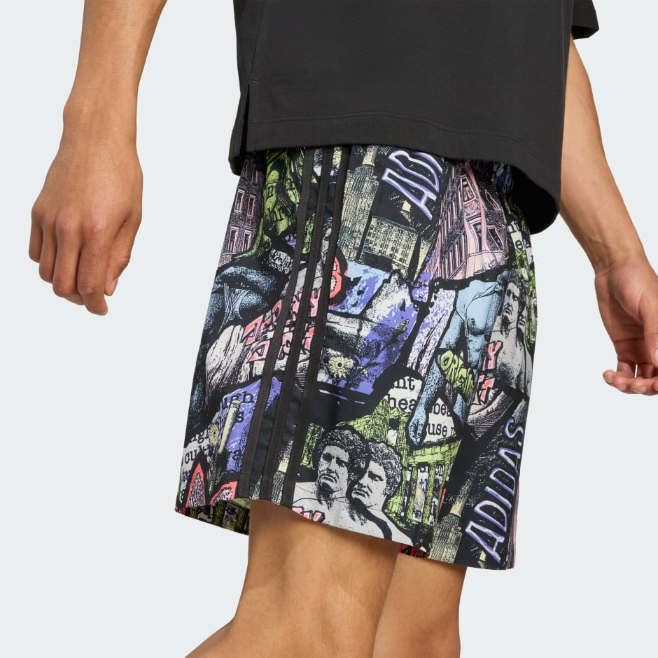 Pantaloni scurți adidas x Jeremy Scott AOP