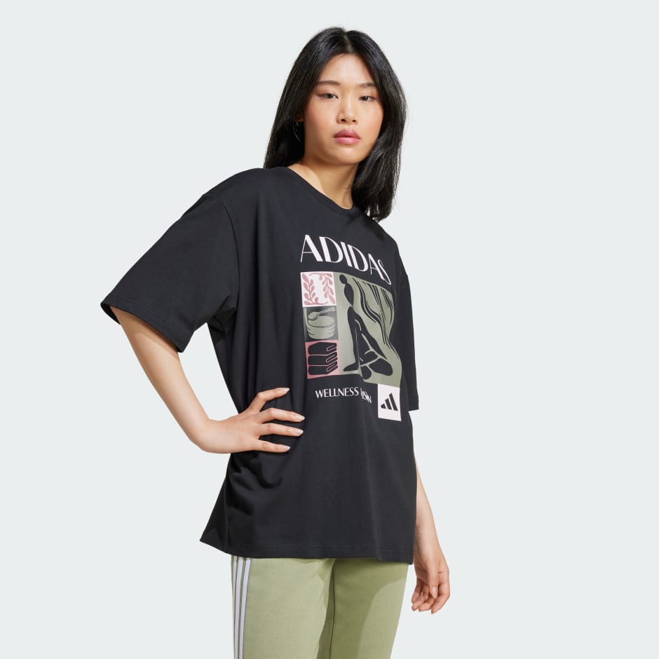 Wellness Graphic Oversized Tee