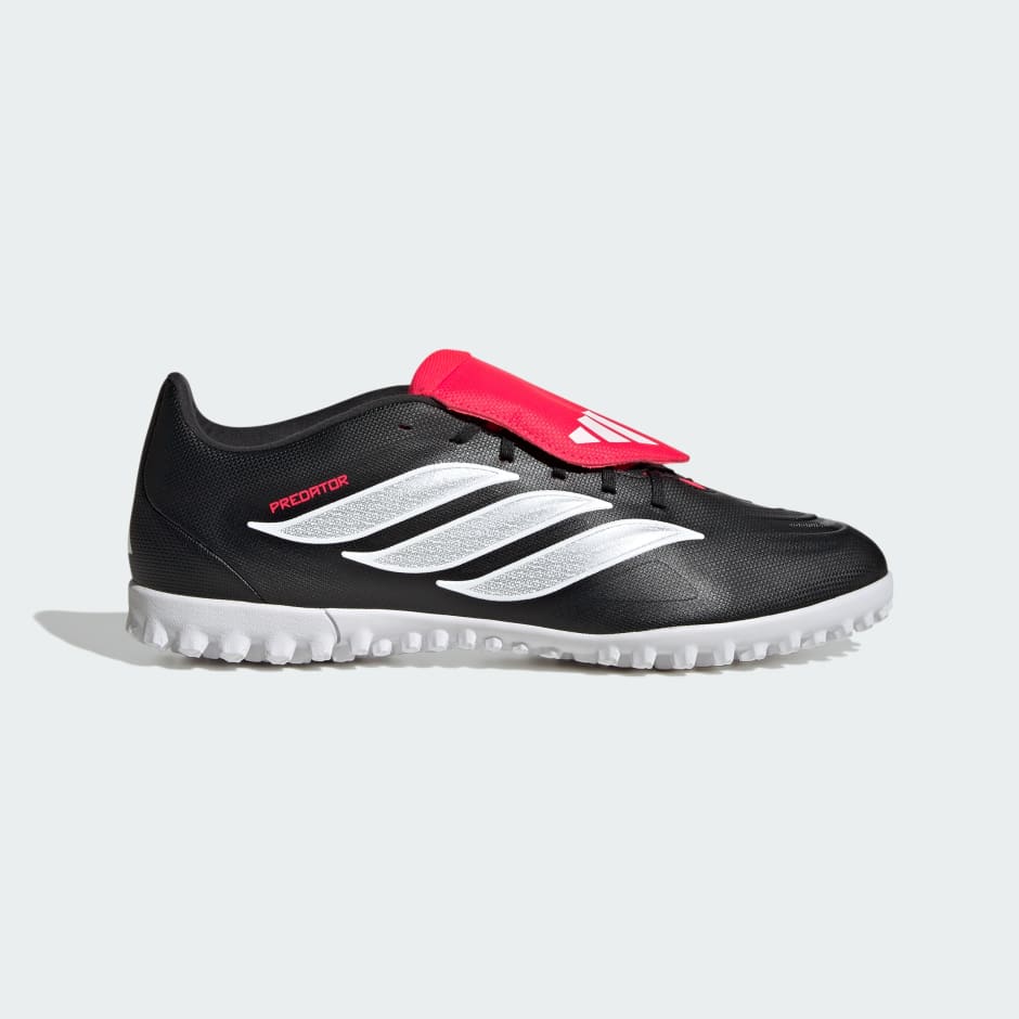 PREDATOR CLUB Fold-Over Tongue Turf Football Shoes