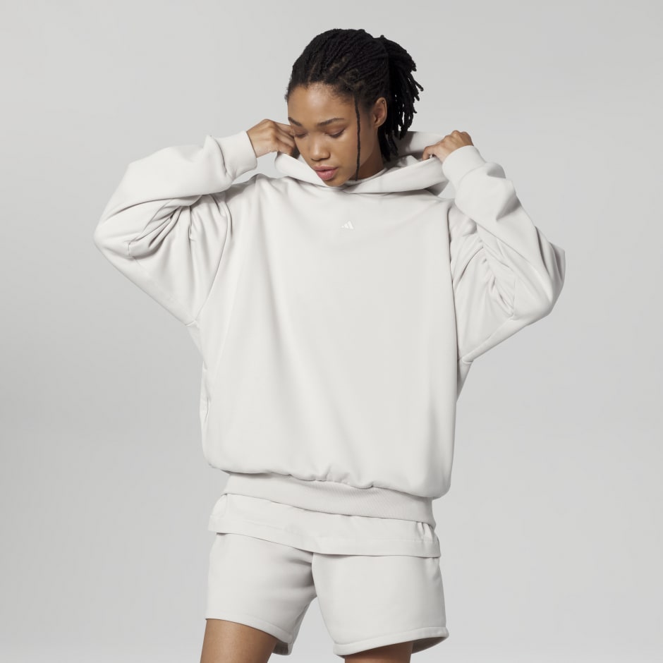 Grey adidas deals hoodie womens