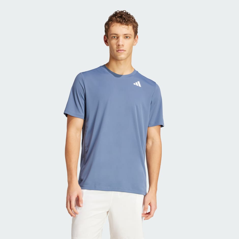 Adidas Club 3-Stripes Tennis Tee