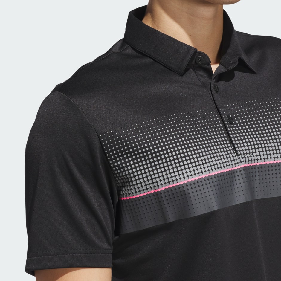 Performance Allover Print Polo Shirt