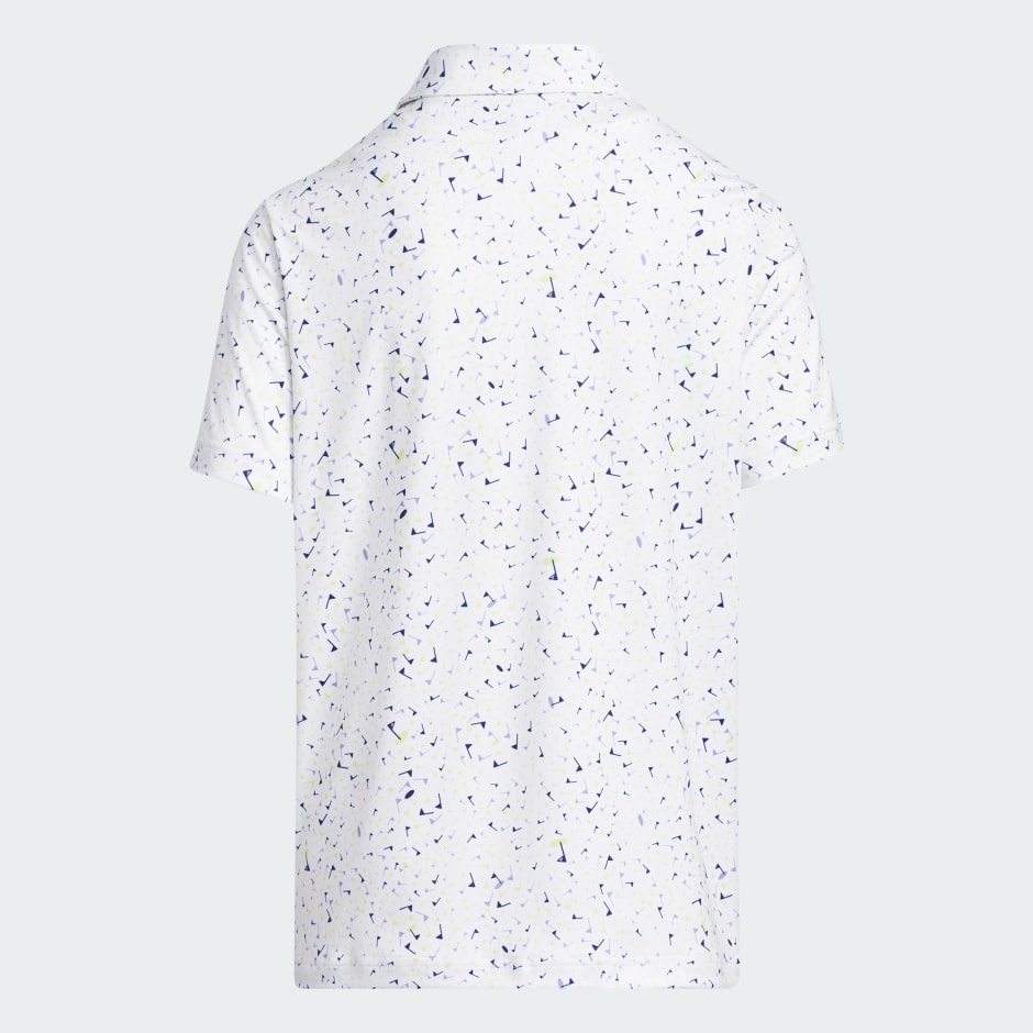 Flag-Print Polo Shirt