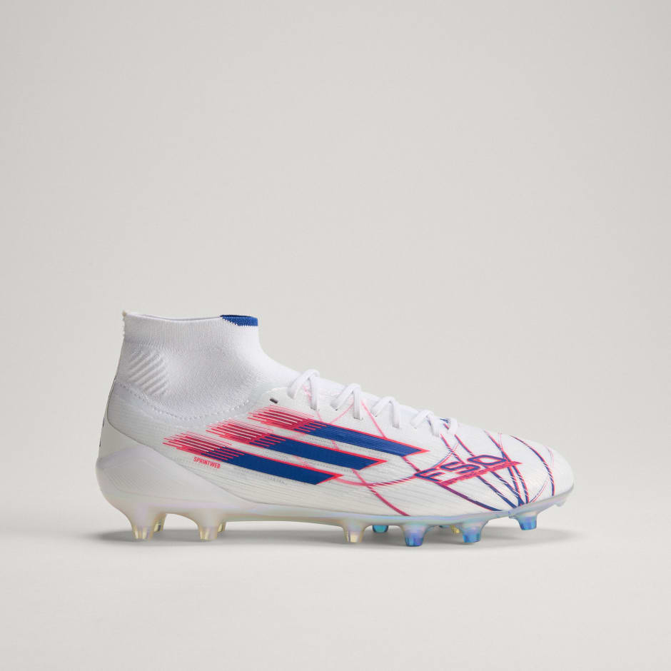 Ghete de fotbal pentru teren ferm sau gazon artificial F50 SPARKFUSION ELITE Mid-Cut, de damă