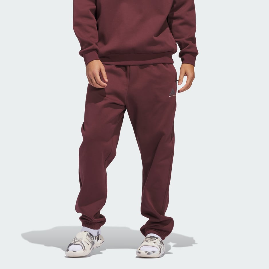 adidas Basketball Fleece Joggers (Gender Neutral)