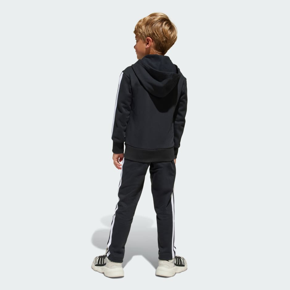 Seasonal Essentials Tiberio 3-Stripes Fleece Track Suit Kids