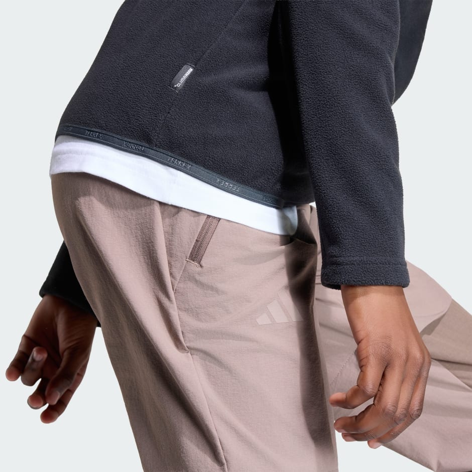 Dječja jakna od flisa s patentnim zatvaračem cijelom duljinom Terrex Multi