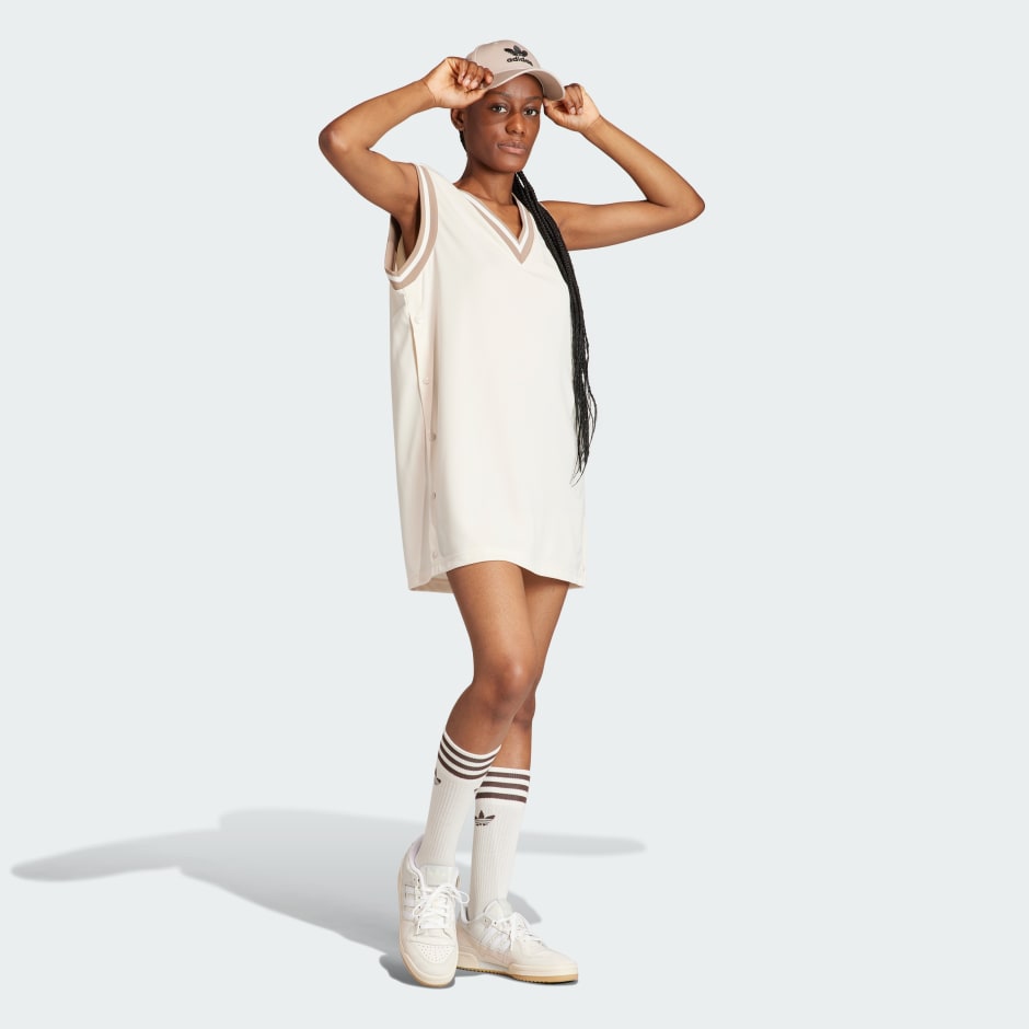 Neutral Court Adibreak Dress