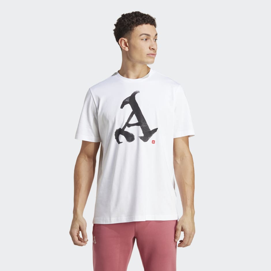 adidas Arsenal Chinese Story Tee Men XS White price in Dubai UAE