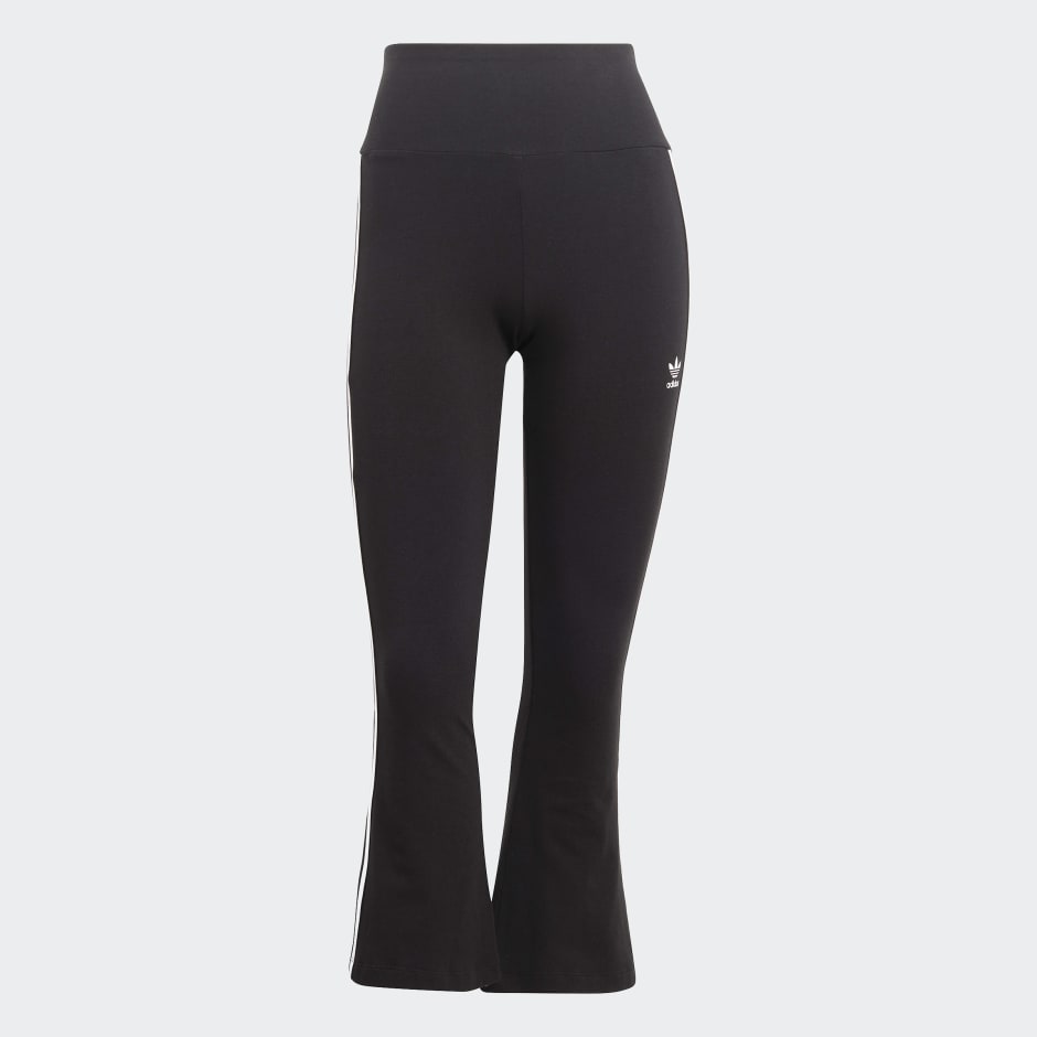 adidas Adicolor Classics 3-Stripes 7/8 Flare Leggings - Black | Women's  Lifestyle | adidas US