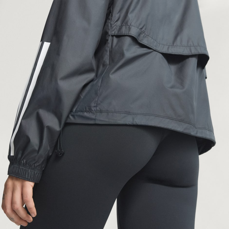 Jachetă antiv&acirc;nt Hyperglam cu 3 dungi