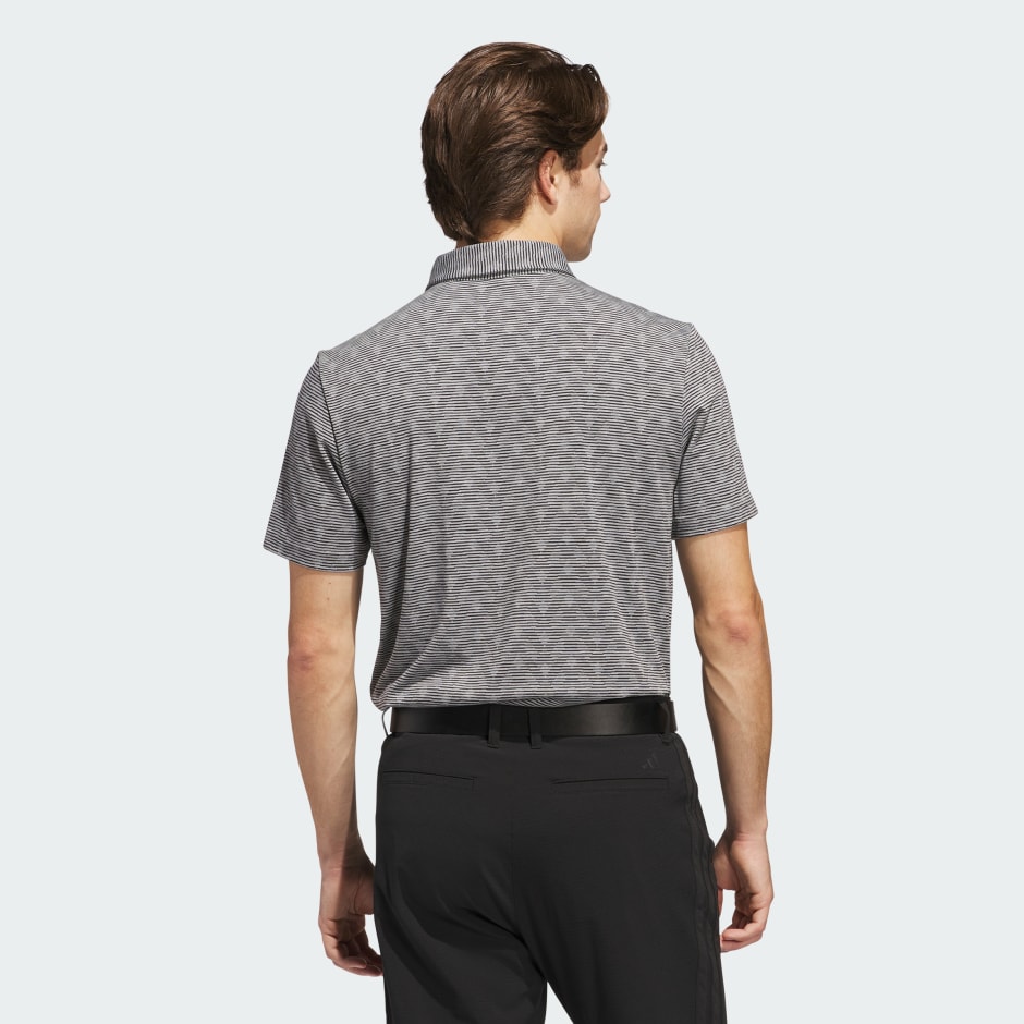 Tricou polo Go-To cu imprimeu &icirc;n dungi