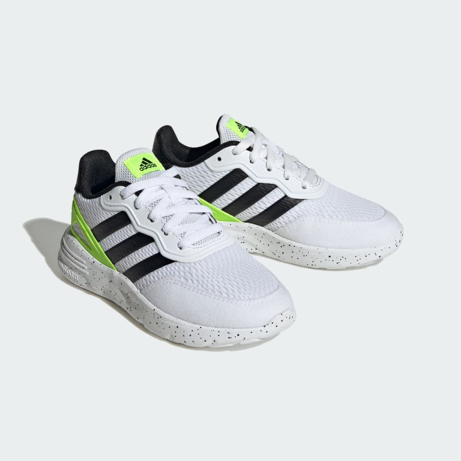 Thriller Zus Flipper Kids Shoes - Nebzed Lifestyle Lace Running Shoes - White | adidas Oman
