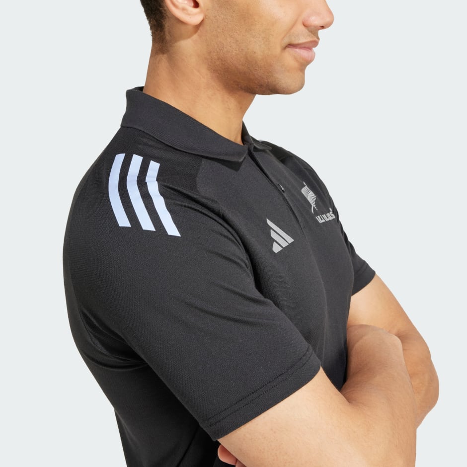 All Blacks Rugby Short Sleeve Polo Shirt