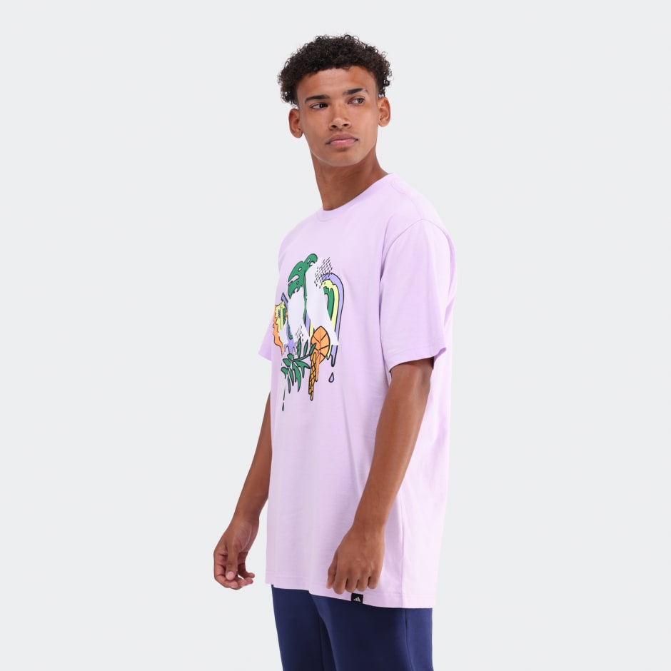 Summer Melt Hoops Graphic T-Shirt