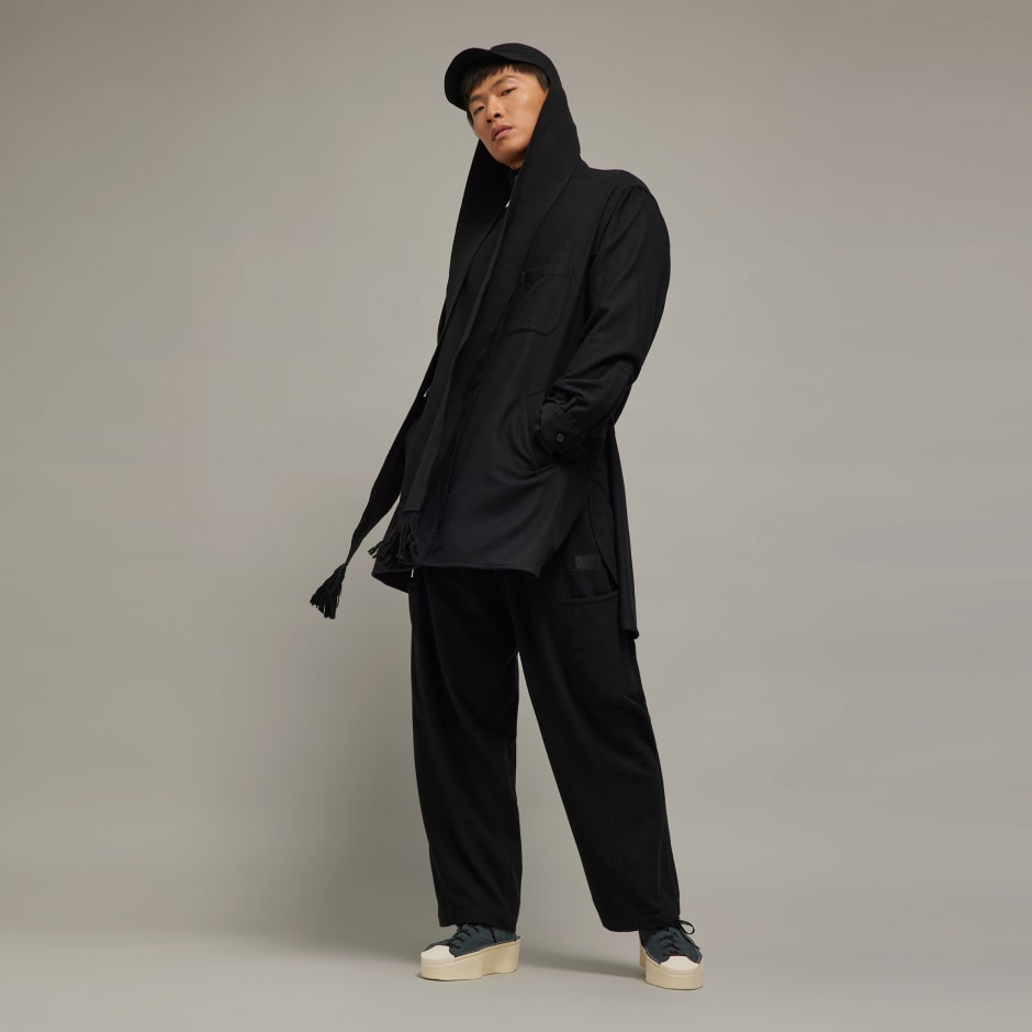 Y-3 Wool Flannel Overshirt