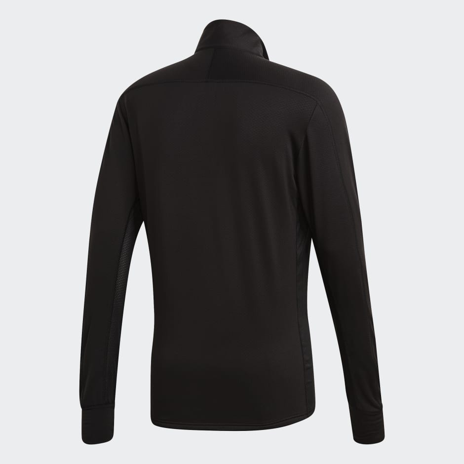 OWN THE RUN 1/2 ZIP WARM SWEATSHIRT image number null