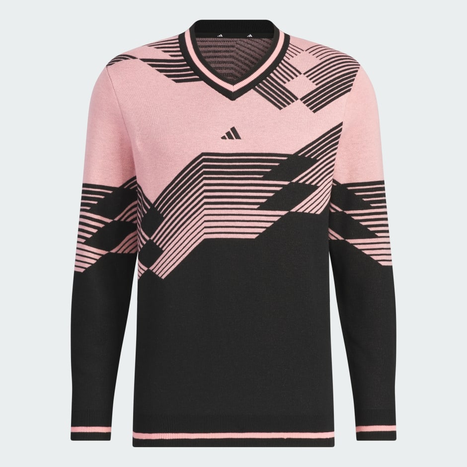 Knit V-Neck Long Sleeve Pullover Sweater