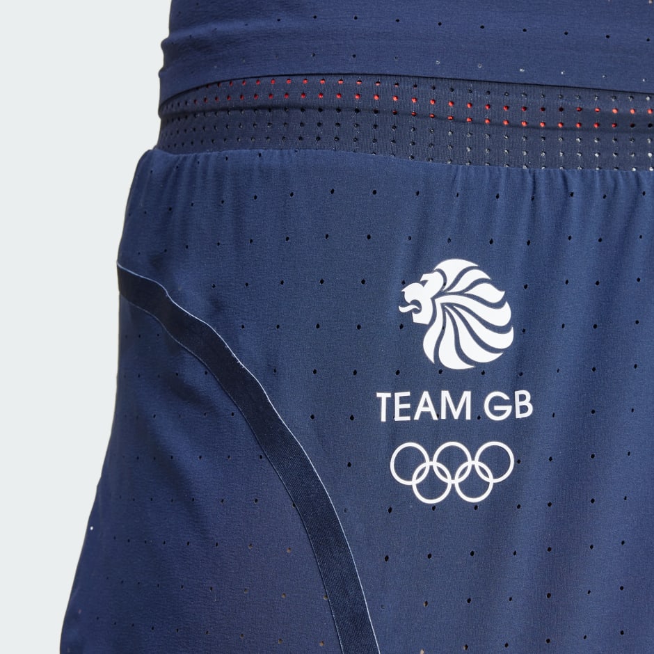 Pantaloni scurți de alergare cu fante laterale Adizero Team GB