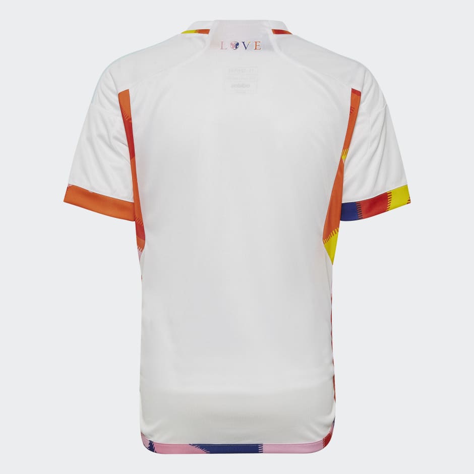 adidas Belgium 22 Away Jersey - White, Men's Soccer