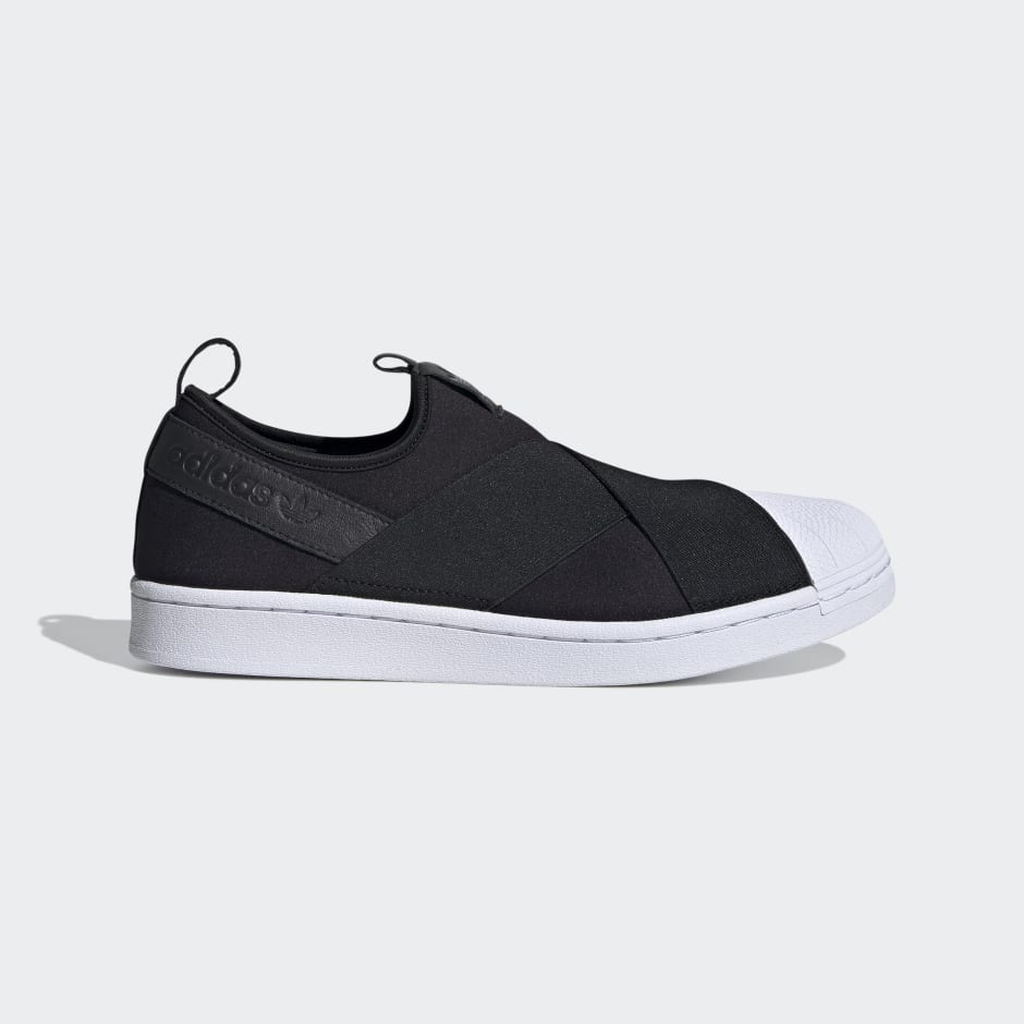 Deformación Crudo plantador adidas Superstar Slip-On Shoes - Black | adidas KW