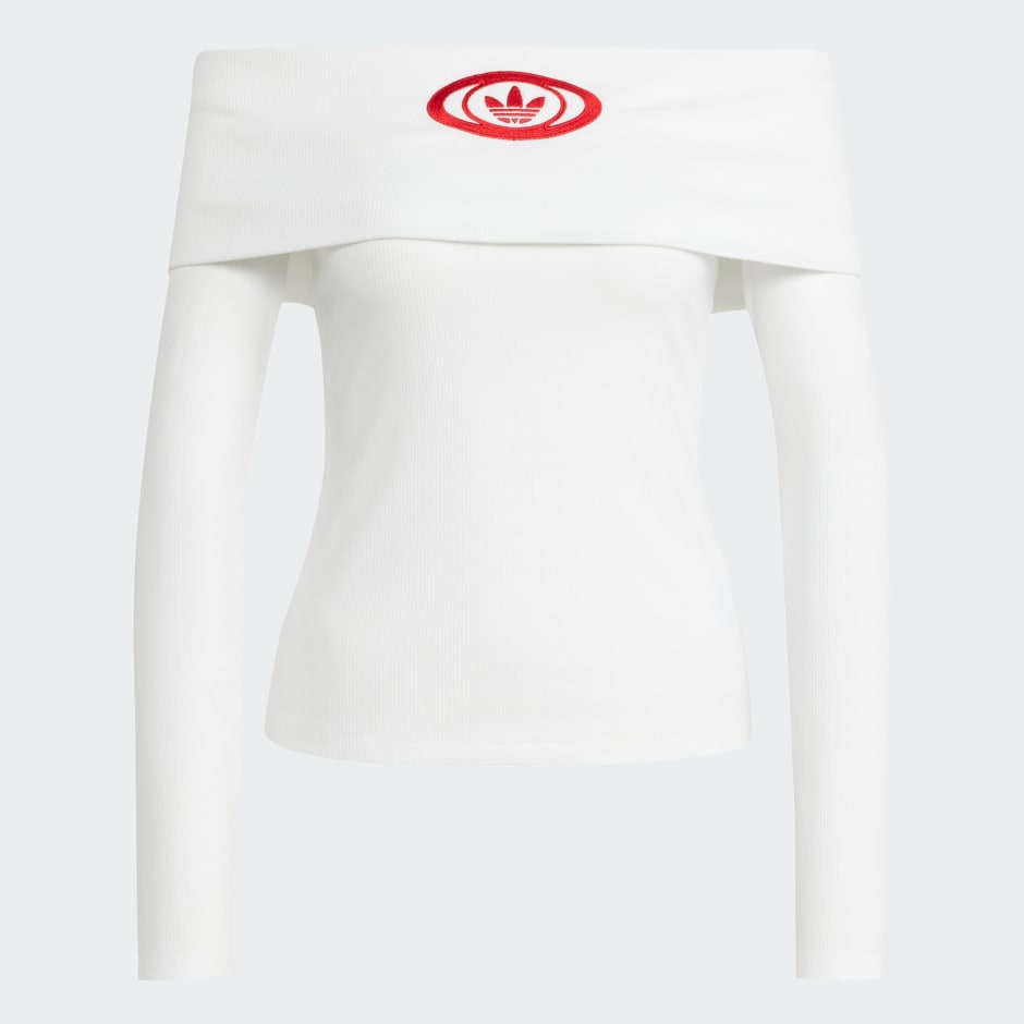 adidas Originals Off Shoulder Top