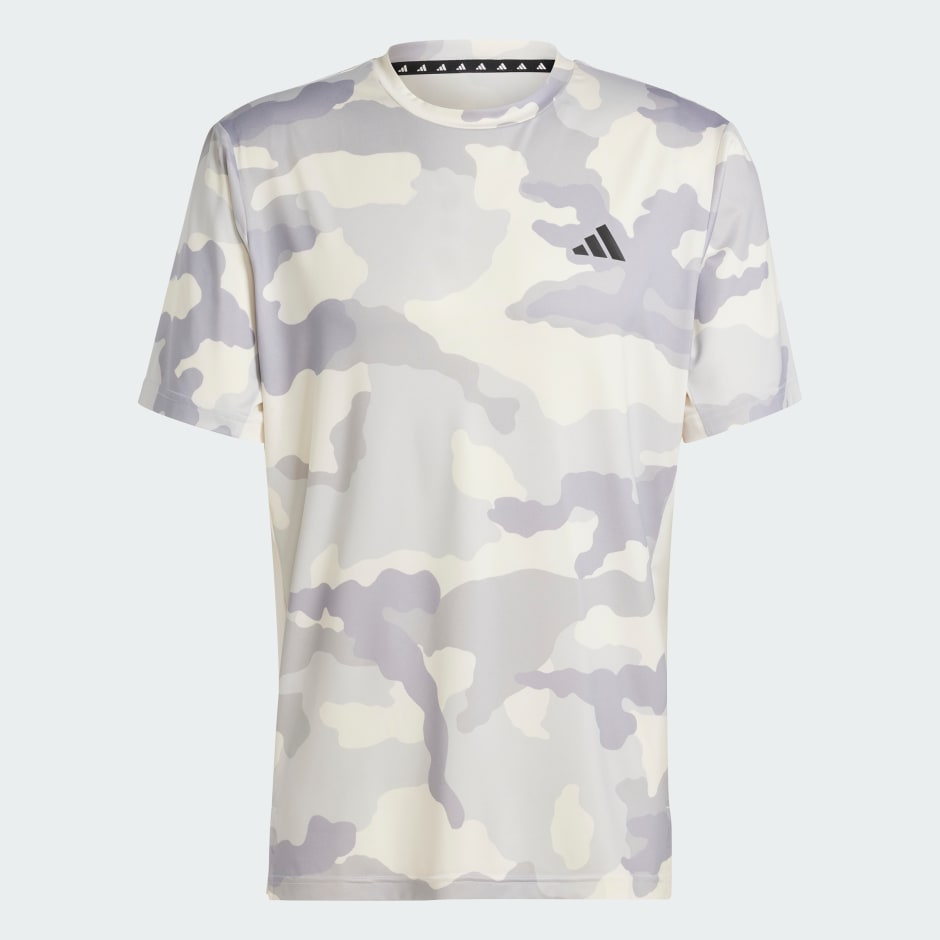 Train Essentials Camo Allover Print Tee