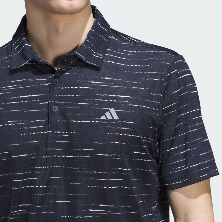 Ultimate365 Mesh Glimmer Print Polo Shirt