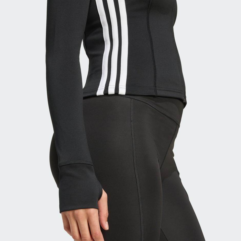 Workout Essentials Zip Through Jacket 3-Stripes
